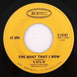 Lulu – To Sir With Love / The Boat That I Row 45 rpm 7" Record Santa Maria Press
